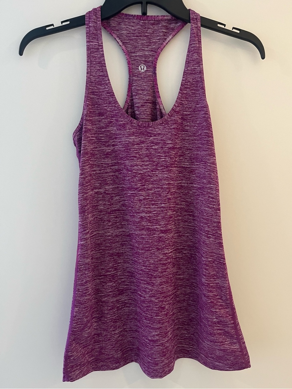 lululemon athletica REVERSIBLE Purple Space-Dye Cool Racerback Tank Top -